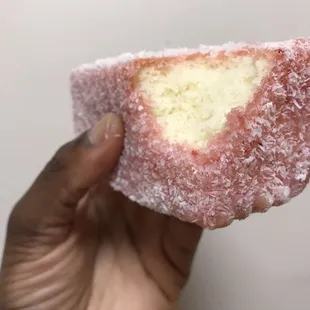 Raspberry Bar -- $1.65 (21 July 2020). This is a cake.