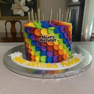 Rainbow Cassata