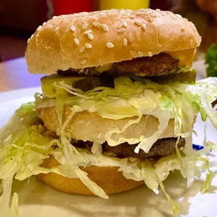 Double Decker Burger