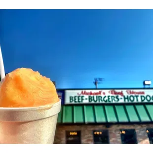 Italian Ice! Michael&apos;s Beef House. OakPark IL Italian Beef Burgers HotDogs Ribs Gyros Salads Sandwiches .Clean!Great Fast Service!Cool!