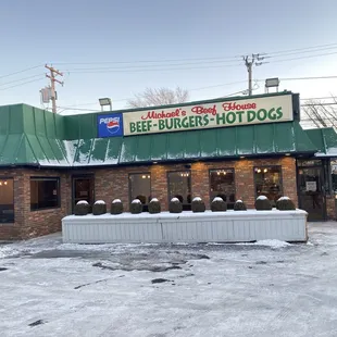 Micheal Beef on the corner of North Ave &amp; Oak Park