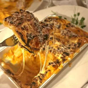 Baked Truffle Rigatoni Vodka.