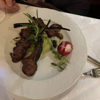 Rack Of Lamb w/ Favabean Puree