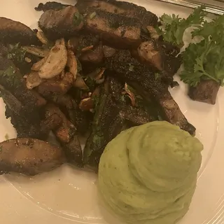 Portobello Mushroom & Fava Pure