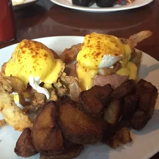 soft crab benedict...so good!