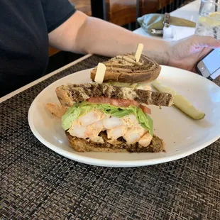 Shrimp Salad Sandwich