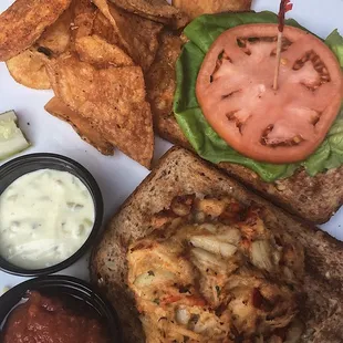 Lobster Crab Sandwich