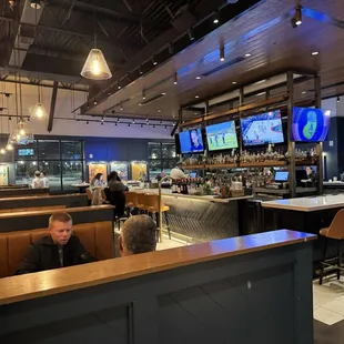 Bar area