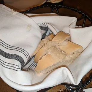 Warm bread w orange marmalade butter