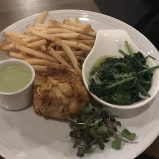 Double Crab Cake Platter