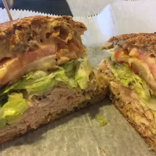 Summer turkey sandwich. Delicious!!