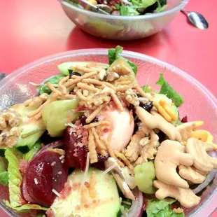 Salad from salad bar