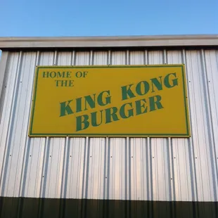 HUGE KING KONG VS GODZILLA BURGER