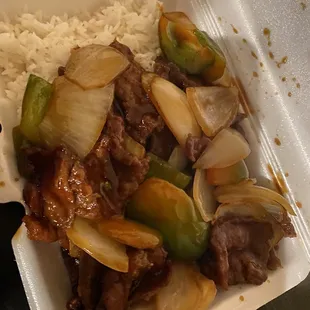 Pepper Steak with Onion