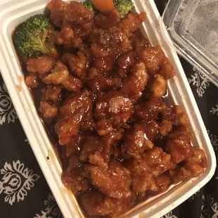 Orange chicken