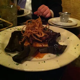 Orange Jalapeño Quail Tamale