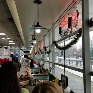 a view of the outside of the restaurant