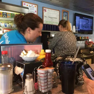 Friendly staff.