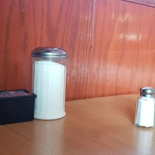 Table fixings are scarce.