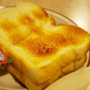 Very average sourdough toast