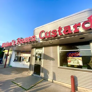 Outside of the building