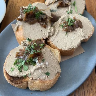 Chicken Liver Crostini