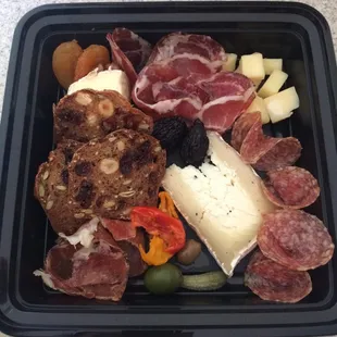 3 Meet &amp; 3 Cheese for one person To Go.