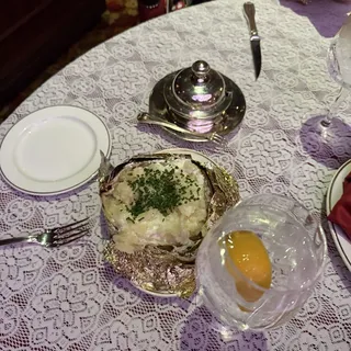 Baked Potato or Shoestring Potatoes