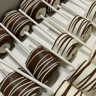 chocolate covered marshmallows