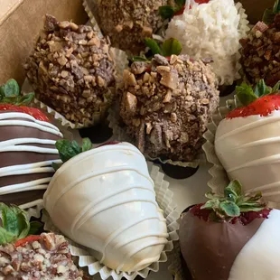 Absolutely SCRUMPTIOUS...Free local delivery and comes in (2) sizes 1/2 dozen and dozen!