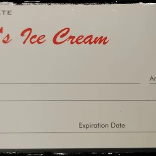 Gift certificates Available