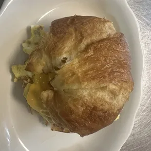 Croissant breakfast!