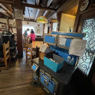 Inside seating