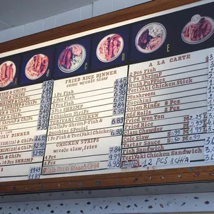 ramen and noodles, menu