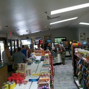 customers in the store