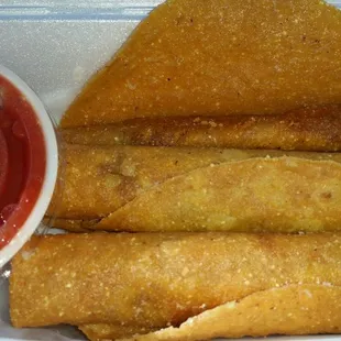 These taquitos were so good!!!