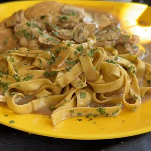 Chicken Scaloppine Marsala