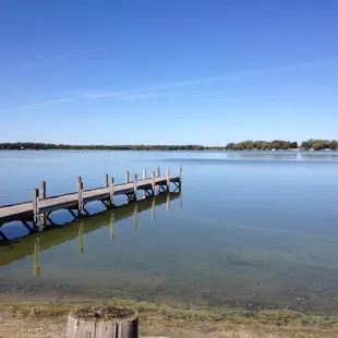 Great view from the patio.