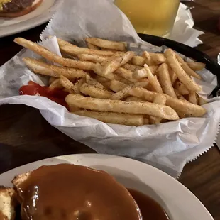 Good portion side of fries