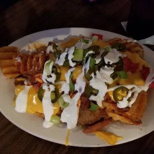 The nacho fries are so bomb