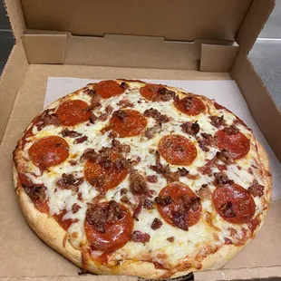 Specialty order- Sicilian round pie