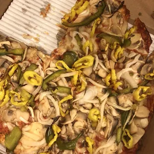 Veggie pizza