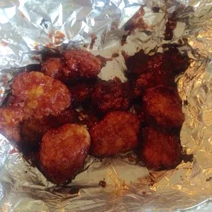 Some of the best boneless wings around here!