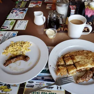 I ordered the "1 pancake, 1 egg, &amp; choice of meat".