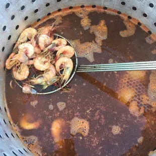 True Louisiana shrimp boil. I&apos;ve found my heaven!