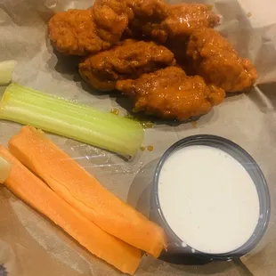 Boneless wings