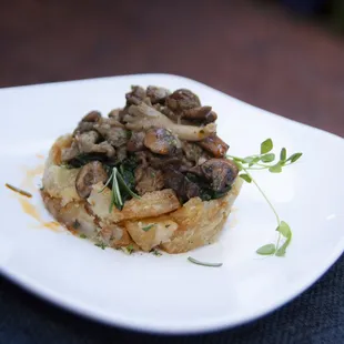 Vegan mushroom mofongo
