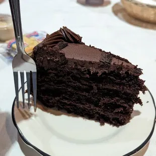Supreme chocolate cake