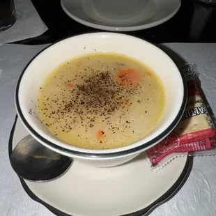 Chicken and rice soup