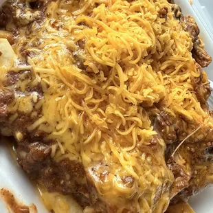 Famous Homemade Chili Cheese Fries